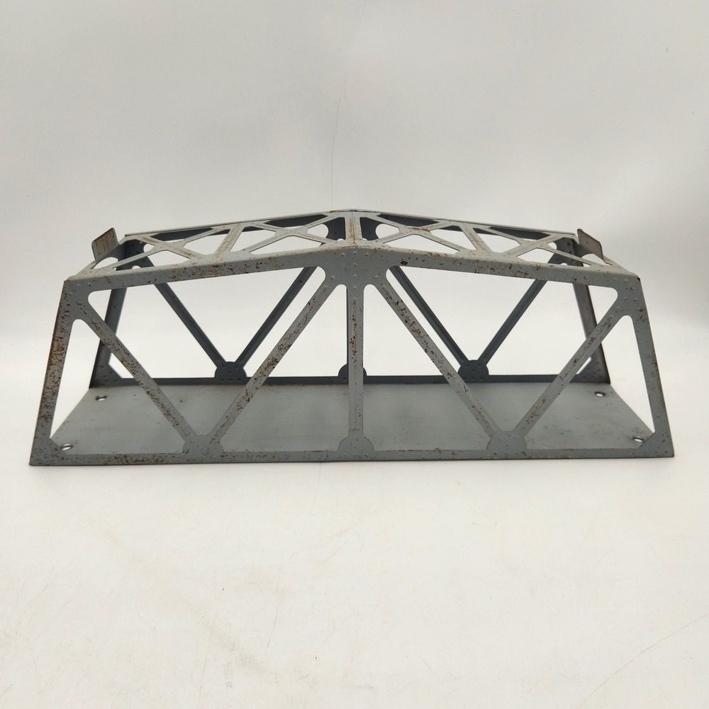 Vintage Wabash Metal Truss Bridge Grey O S Gauge Model Train Layout 18 Inch
